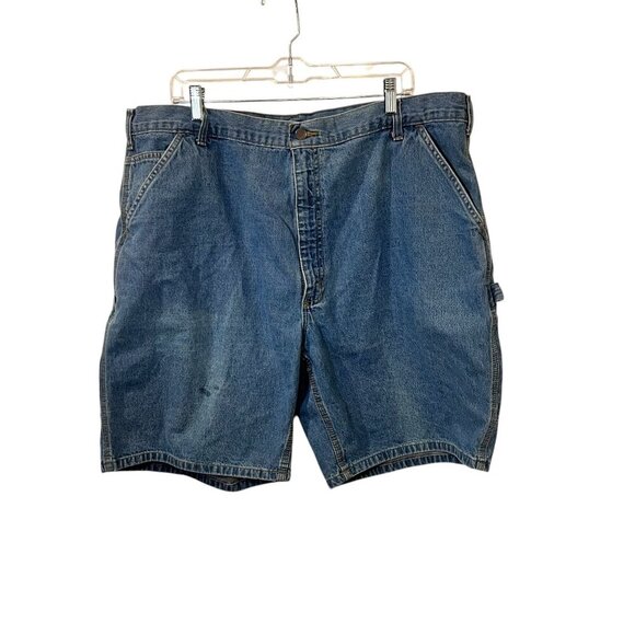 Carhartt Mens Denim Carpenter Work Shorts size 42 - Picture 1 of 8